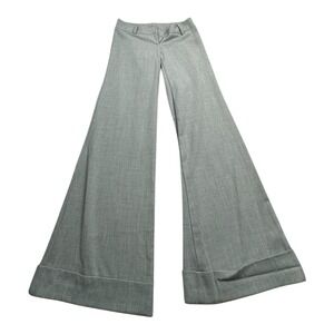 Twenty One Wide Leg Flare Bell Bottom Pants Gray Women's Size Small Chico 28X31